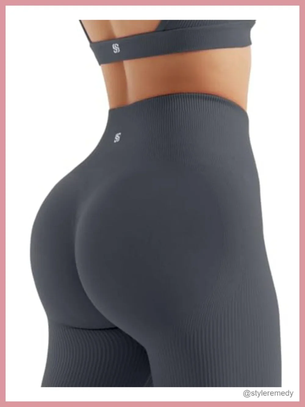 Seamless Workout Sets Push Up Sports Bra Leggings Yoga Gym